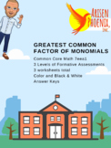 Greatest Common Factor of Monomials 7eea1 Bundle