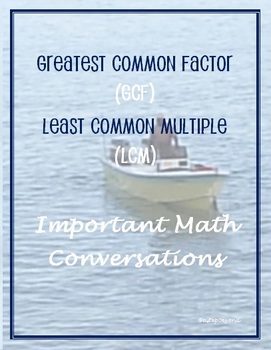 Preview of Greatest Common Factor vs.The Least Common Multiple