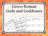 Greco-Roman Gods and Goddesses Lecture, Notes, and Quiz Pack