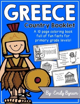 Preview of Greece Booklet (A Country Study)