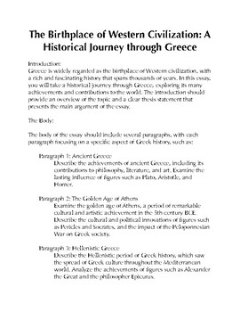 history of ancient greece essay
