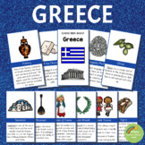 Greece Learning Pack: Reading Materials, Activity Pages and Cards
