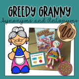 Greedy Granny Companion Antonyms/Synonyms