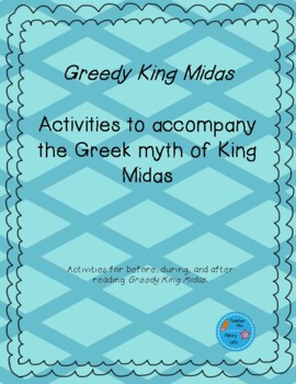Preview of Greedy King Midas Activities