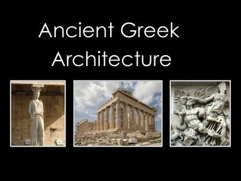 Preview of Greek Architecture