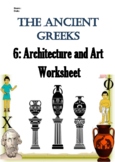 Greek Architecture and Art | Worksheets & Answer Sheet