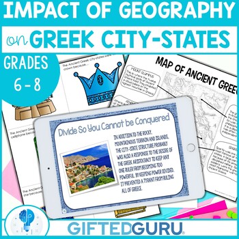 Preview of Greek City-States Influence of Geography on Ancient Greece PowerPoint