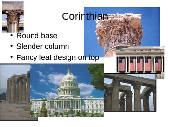 Preview of Greek Column Architecture Power Point