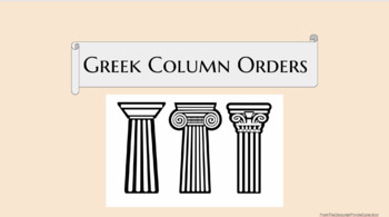 Preview of Greek Column Orders