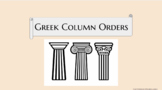 Greek Column Orders