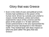 Greek Culture PowerPoint