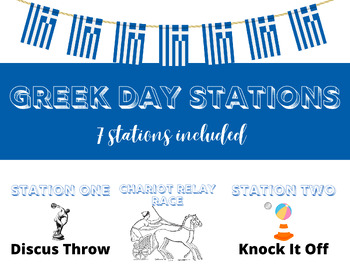 Preview of Greek Day Olympic Games Stations