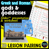 Greek gods LESSON PAIRING | Slides Presentation & Graphic 