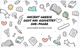 Greek God or Goddess One-Pager