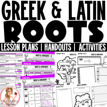 Preview of Greek & Latin Affixes and Roots | 4th Grade | L.4.4, L.4.4b