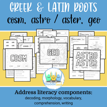 Preview of Greek & Latin Bases - Space and Earth! (COSM, ASTER/ASTRO, GEO)