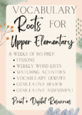 Greek & Latin Root 8 Week Vocabulary Unit