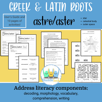 Preview of Greek & Latin Root: ASTRO / ASTER