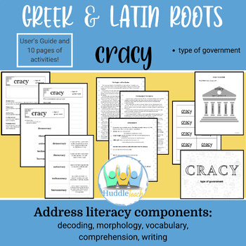 Preview of Greek & Latin Roots: CRACY