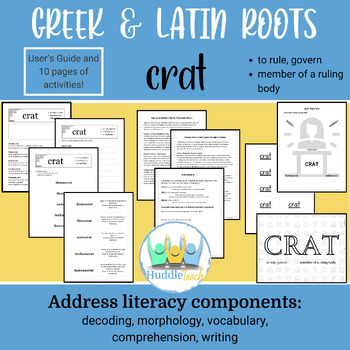 Preview of Greek & Latin Root: CRAT