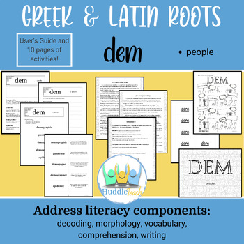 Preview of Greek & Latin Root: DEM