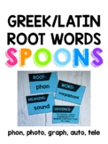 Greek/Latin Root Word Spoons