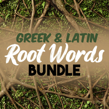 Preview of Greek & Latin Root Words, Prefixes, Suffixes - Bundle of Volume 1 & Volume 2
