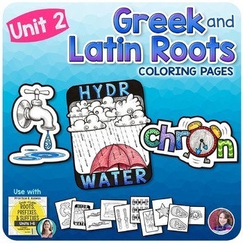 Preview of Greek and Latin Roots Activities - UNIT 2