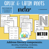 Try for Free! Greek & Latin Roots: METER