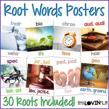 Preview of Greek and Latin Roots Posters