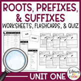 Root Words, Prefixes, & Suffixes Unit 1 FREE