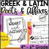 Greek & Latin Roots, Prefixes, & Suffixes Unit | Root Word