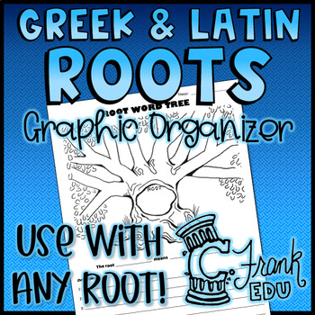 Preview of Greek/Latin Roots "Tree" Graphic Organizer