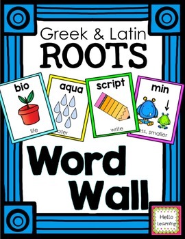 Preview of Greek and Latin Root Words - Root Words, Prefixes and Suffixes - 4th & 5th Grade