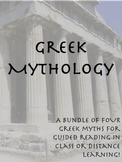Greek Myth Guided Reading Bundle