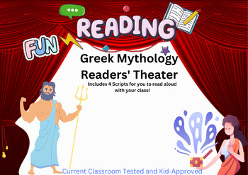 Preview of Greek Myth Readers' Theater and Creative Activity Packet
