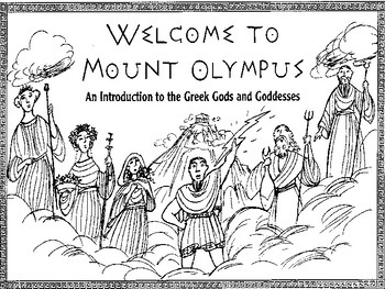 Greek Myth "Welcome to Mount Olympus" by 4th Grade Items | TpT