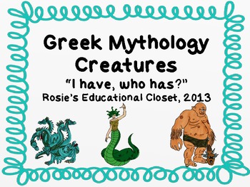 Preview of Greek Mythology
