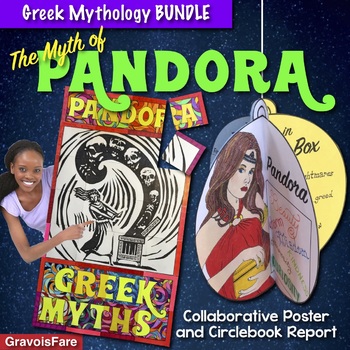 Preview of Greek Mythology Activities BUNDLE — The Myth of Pandora's Box