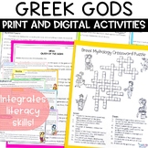 Greek Mythology Activities with Greek Gods and Goddesses R