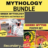 Preview of Greek Mythology Bulletin Board and Activity MEGA BUNDLE ELA SS Humanities