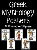 Greek Mythology Character Posters Ancient Greece Gods and 