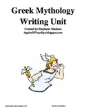 Greek Mythology Character Writing Unit