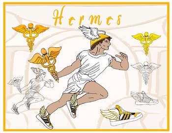 Greek Mythology Clip Art: Custom Graphics Collection Set #2 by The 3am