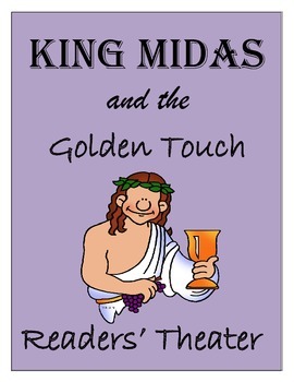 Preview of Greek Mythology Common Core - Readers' Theater King Midas and the Golden Touch