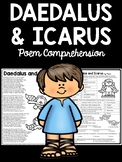 Greek Mythology Daedalus and Icarus Poem Reading Comprehen