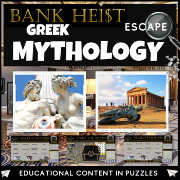 Preview of Greek Mythology Escape Room