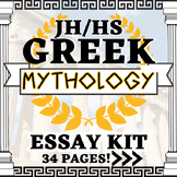 Greek Mythology Essay Kit: Middle School & High School