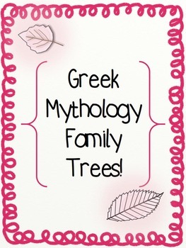 Greek gods/goddesses family tree finished 124tutt - Illustrations