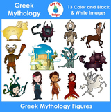 Greek Mythology Figures Clip Art